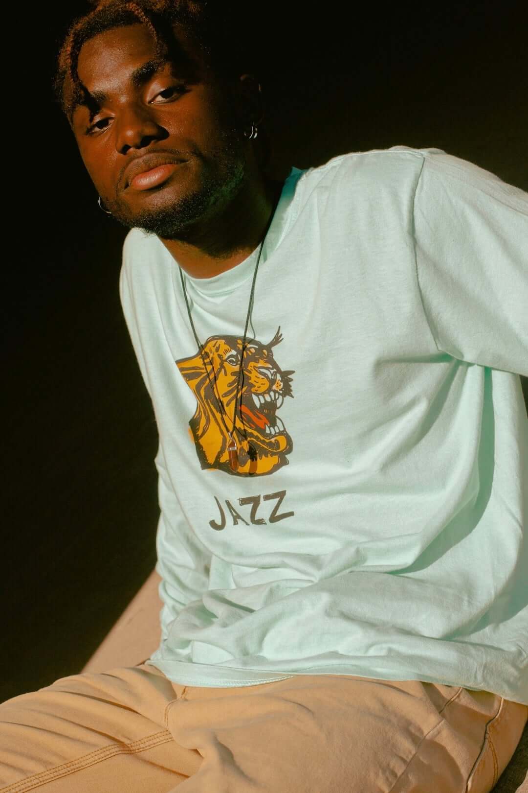 Jazz Cat Long Sleeve - Shirt - DNO#color_mint