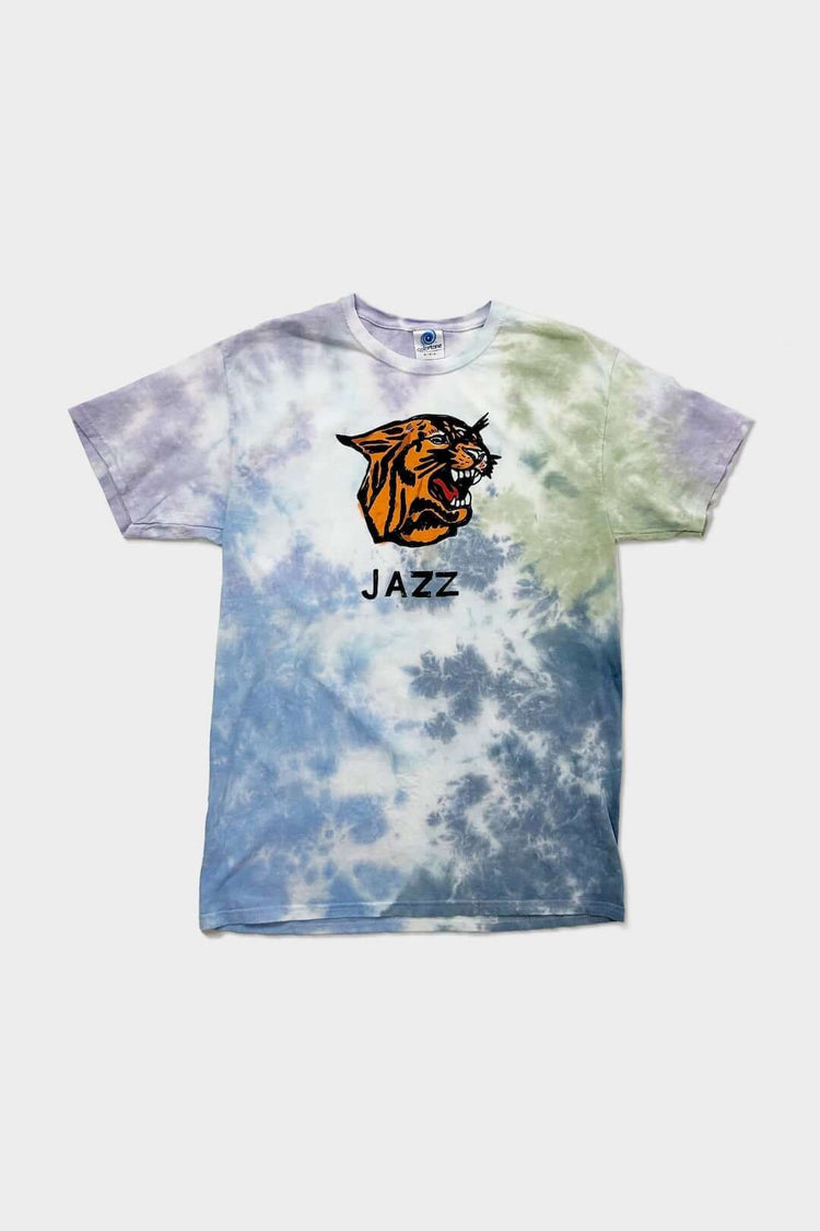 Jazz Cat T-Shirt - Shirt - DNO#color_multi-tie-dye