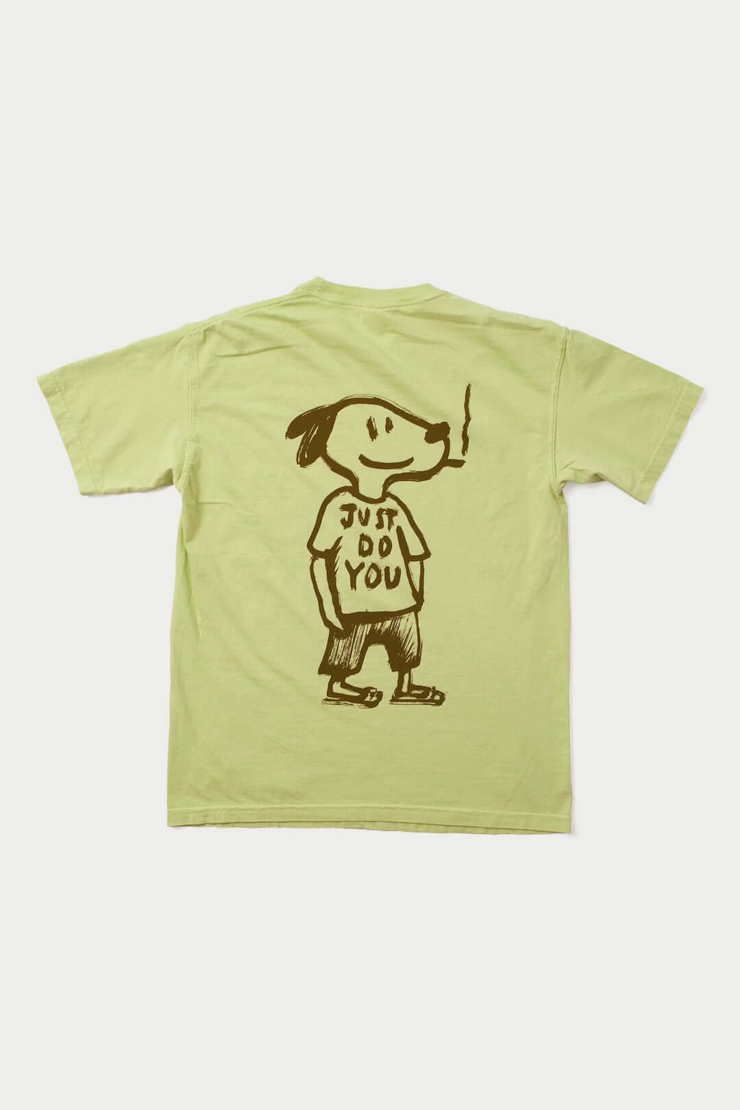 Just Do You Dog T-Shirt - Shirt - DNO#color_celery