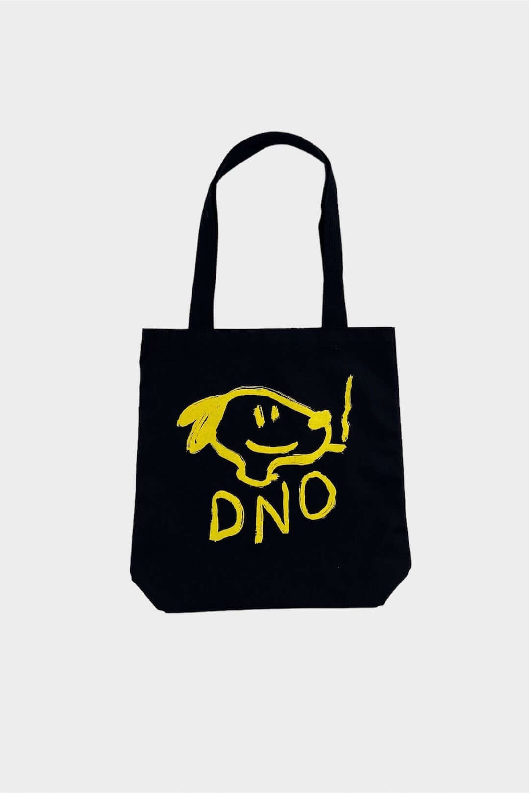 Just Do You Dog Tote Bag - Accessories - DNO#color_black-lemon