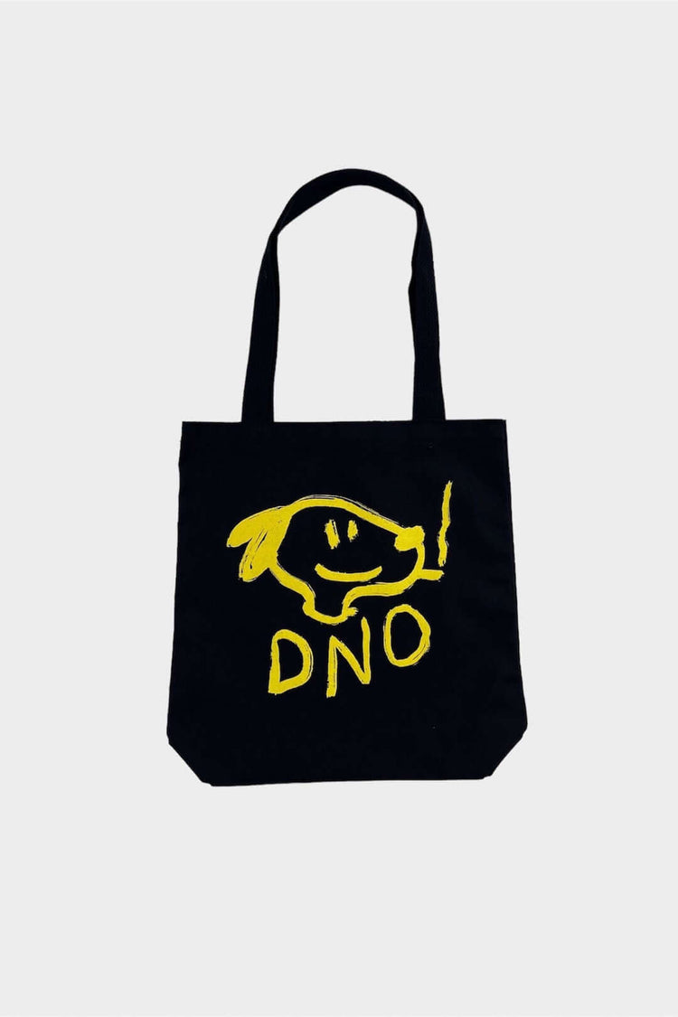 Just Do You Dog Tote Bag - Accessories - DNO#color_black-lemon