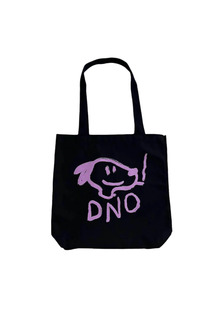 Just Do You Dog Tote Bag - Accessories - DNO#color_black-lilac