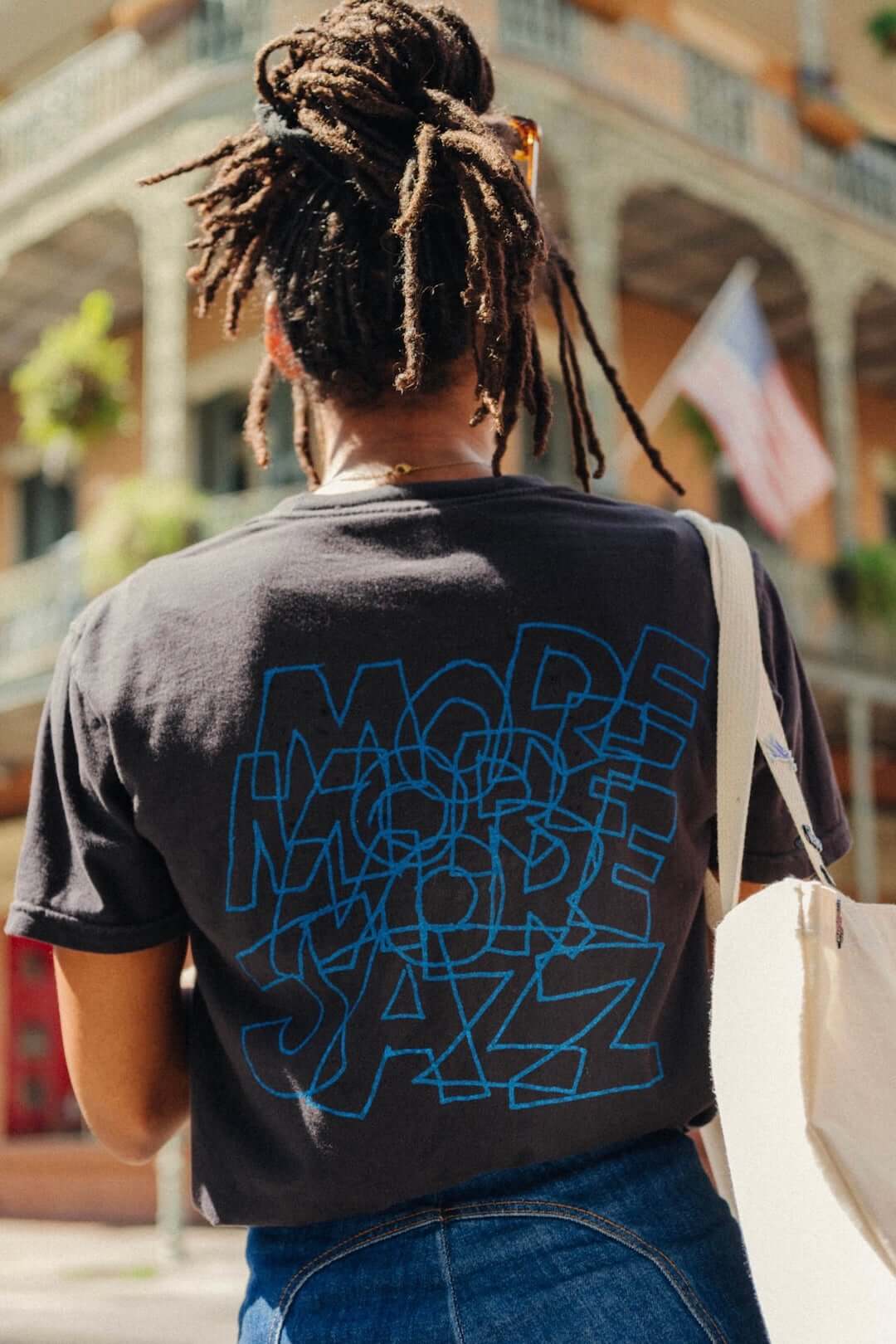 More More Jazz T-Shirt - Shirt - DNO#color_black-blue