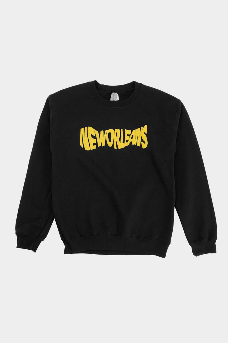 Nevermind Sweatshirt - Sweatshirt - DNO#color_black-yellow