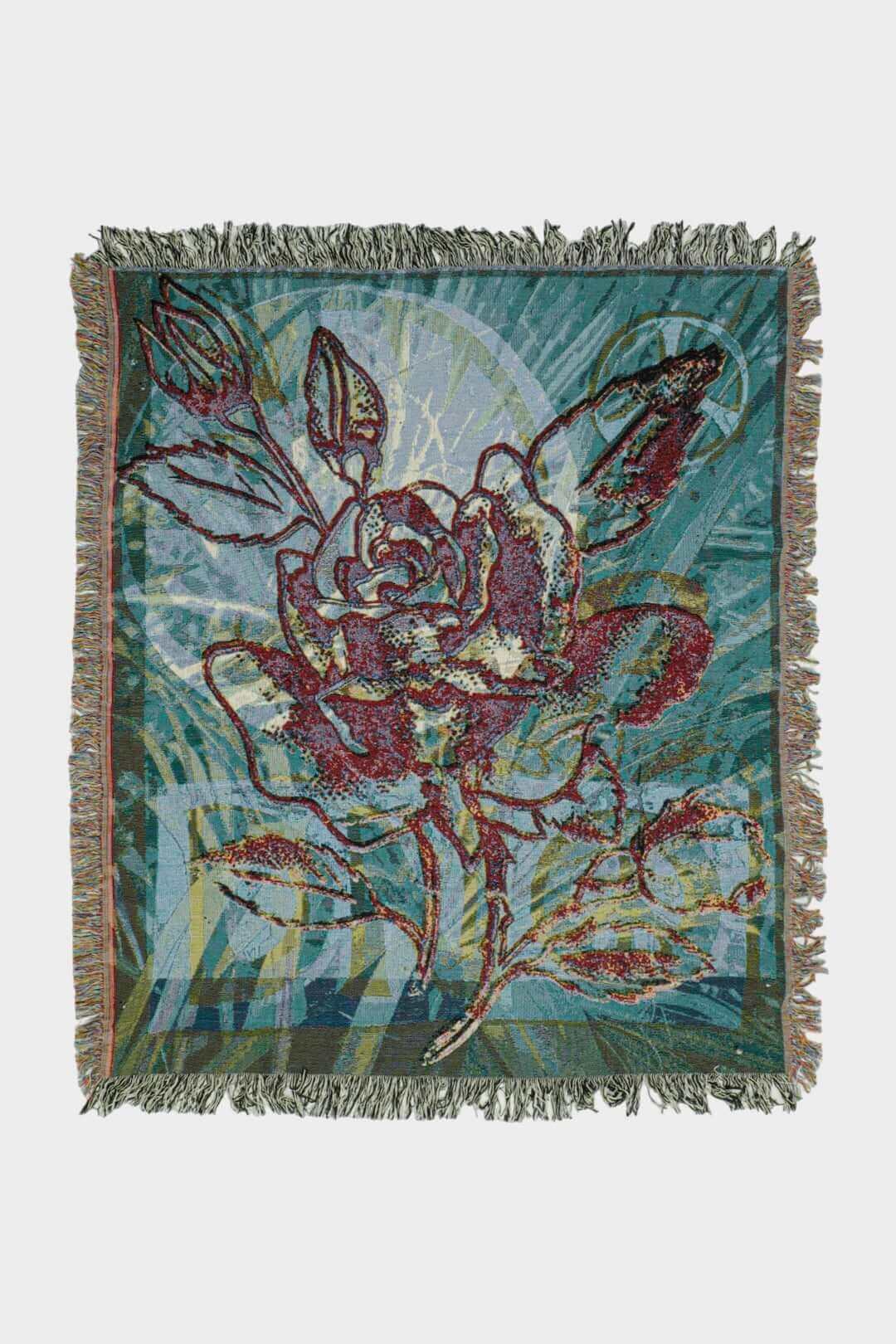 Nightgarden Rose 1 Throw - Blanket - DNO