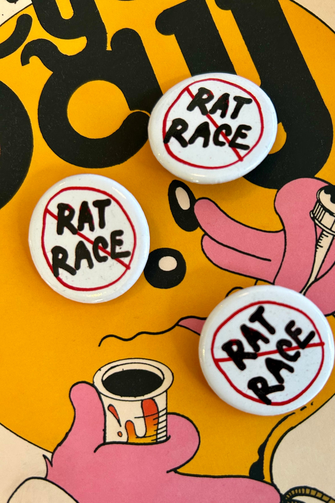 No Rat Race Button