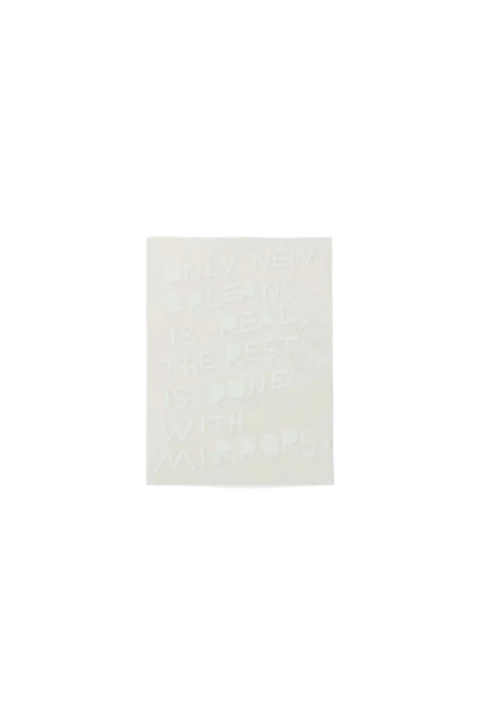 Only New Orleans is Real Sticker - Stickers - DNO#color_white