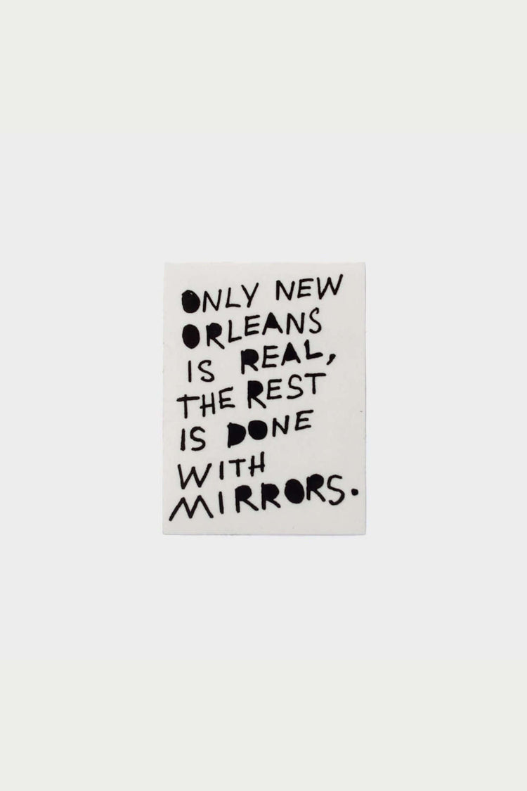 Only New Orleans is Real Sticker - Stickers - DNO#color_black