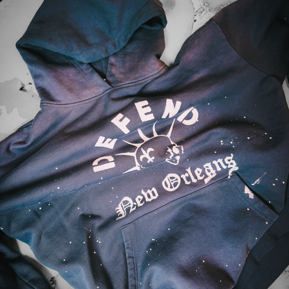 Paint Vintage Blue DNO Hoodie – Printed-to-Order