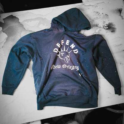 Paint Vintage Blue DNO Hoodie – Printed-to-Order