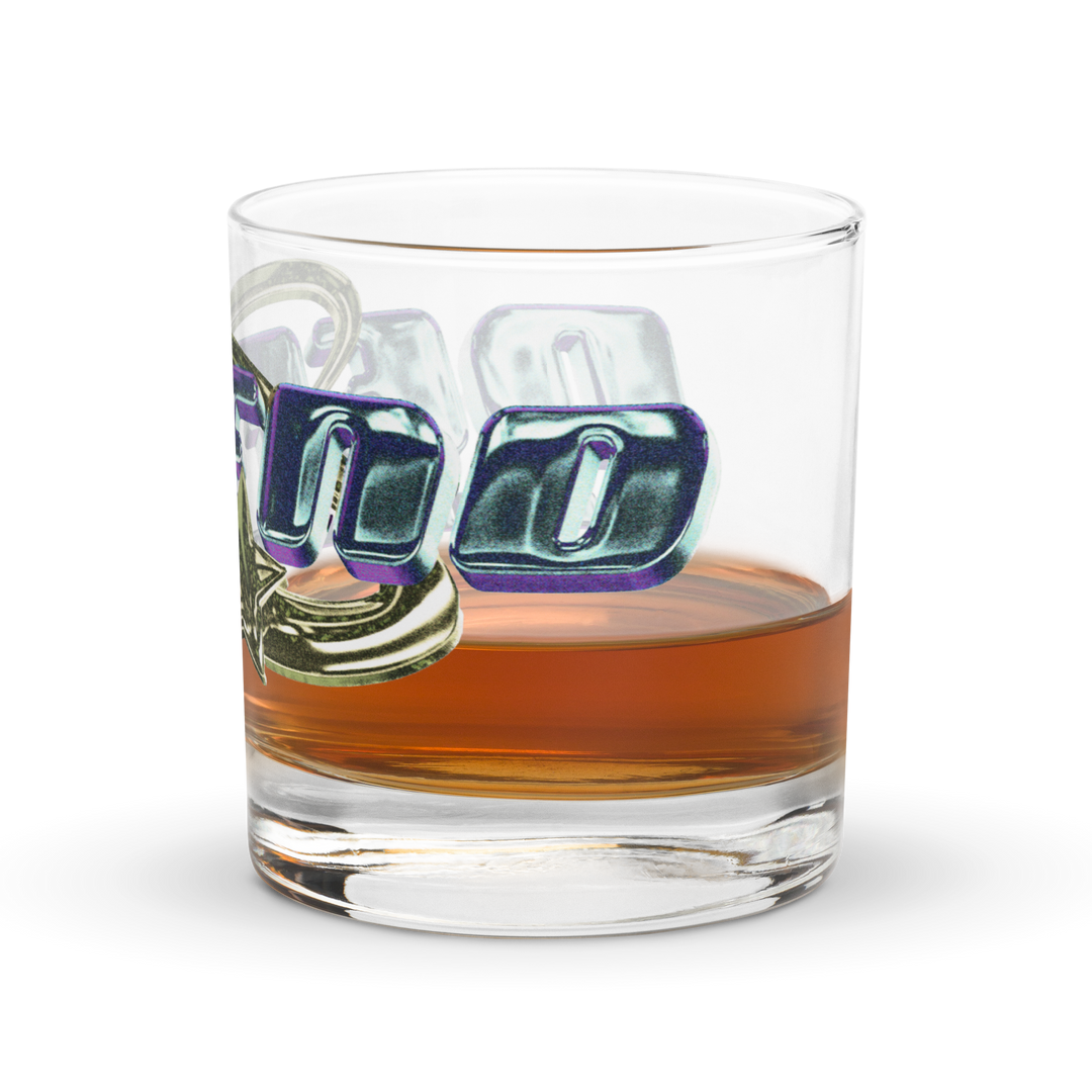 Defend Rocks Glass
