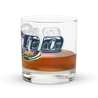 Defend Rocks Glass