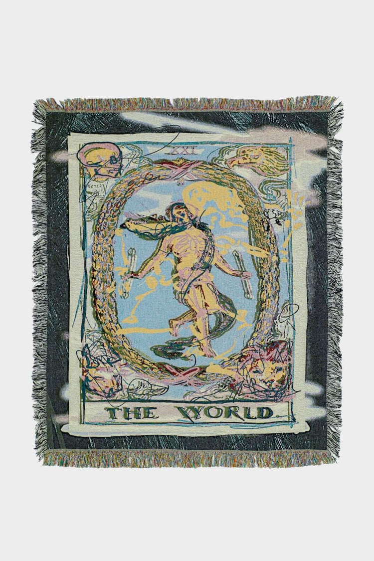 The World Tarot Throw - Blanket - DNO