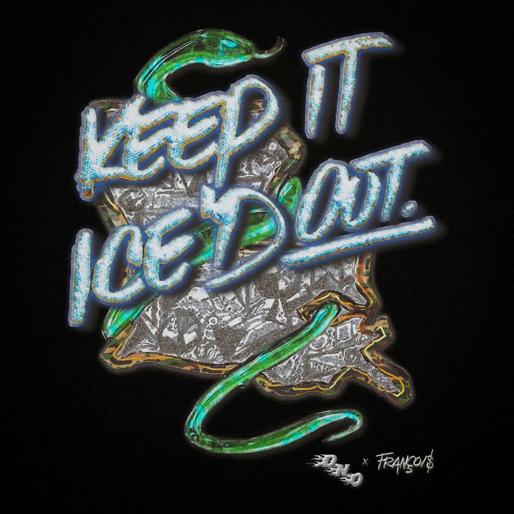 ICE'd Out Crewneck – Sparkling - DNO