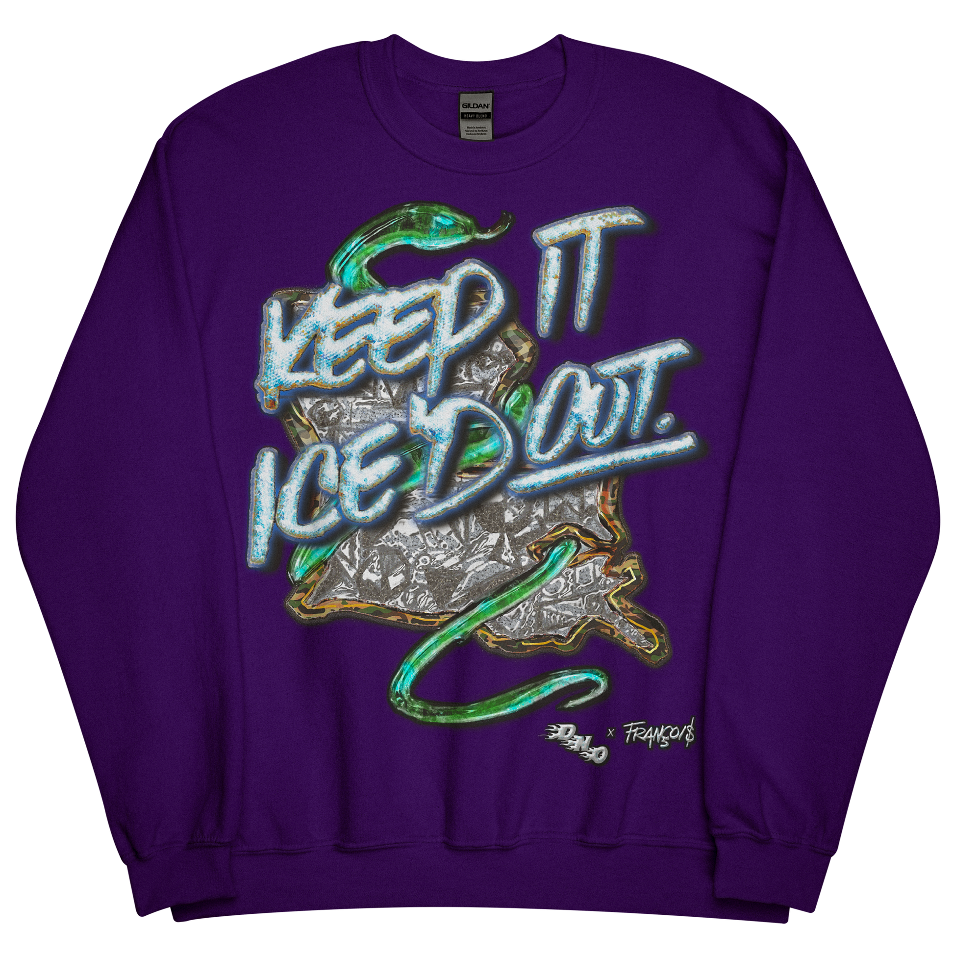 ICE'd Out Crewneck – Sparkling - DNO