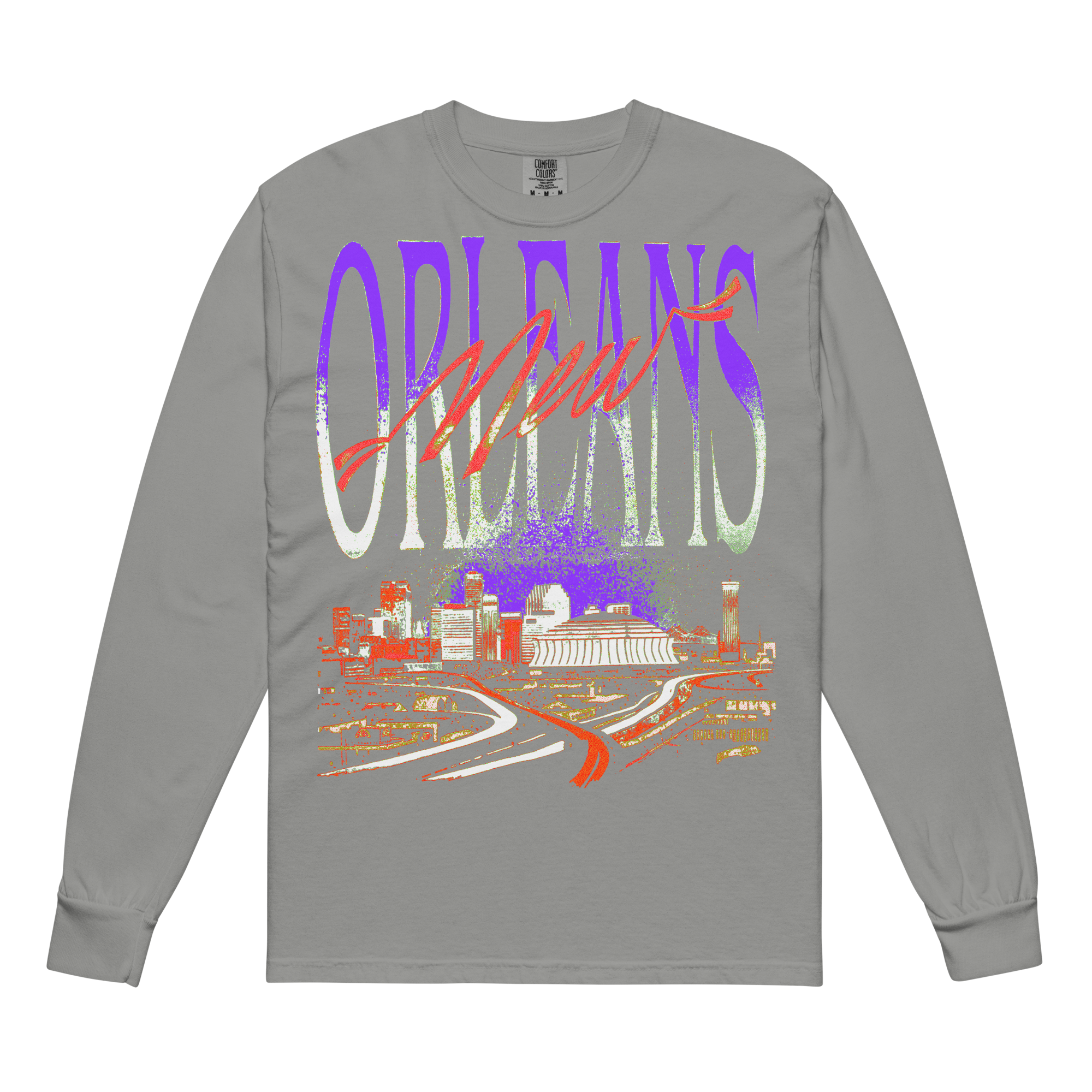 DNL Long Sleeve Print Tshirt DNL CREWNECK