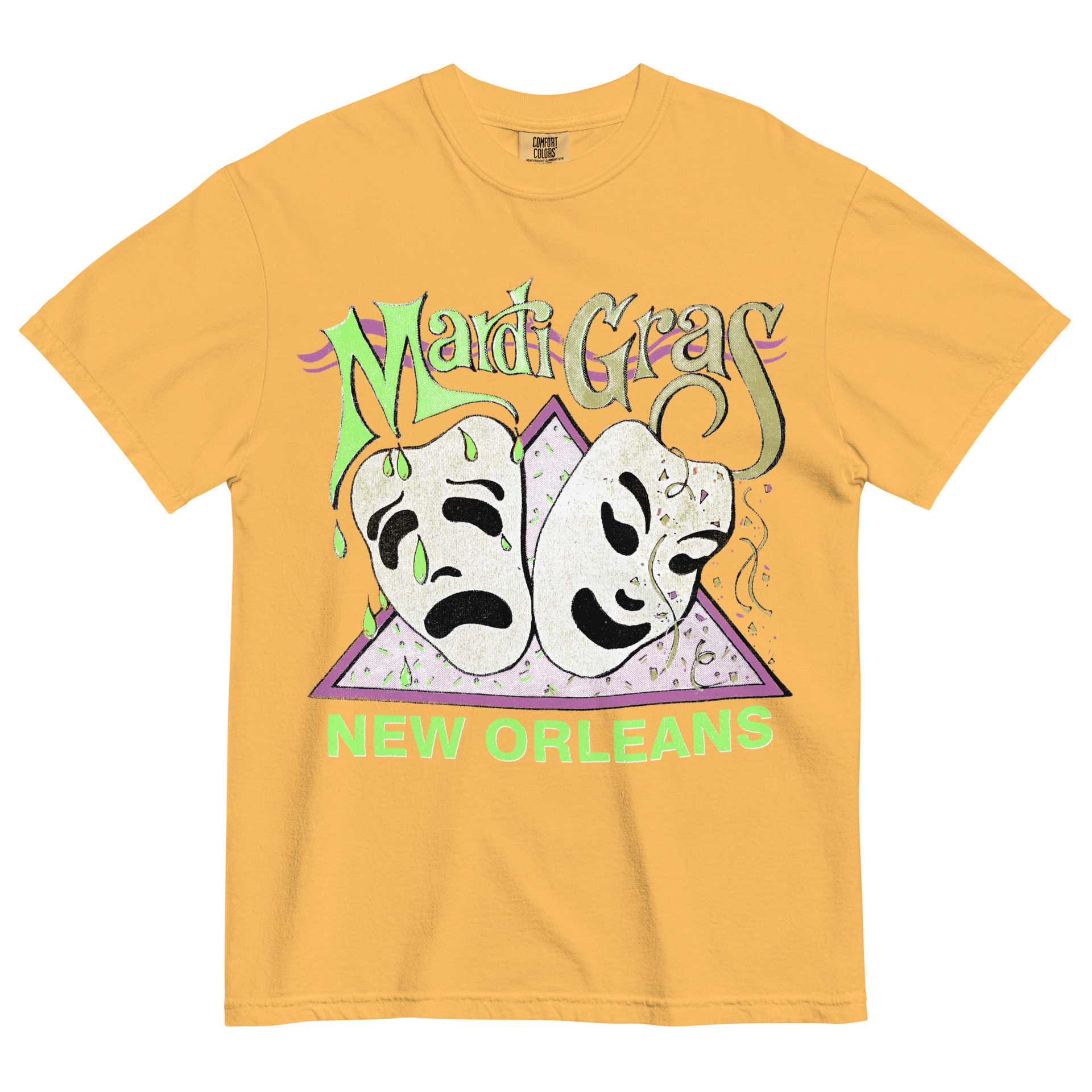 Vintage Mardi Gras – XL Print T-shirt – DNO