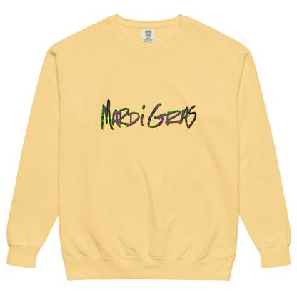 Mardi Gras Spellout Sweatshirt – DNO