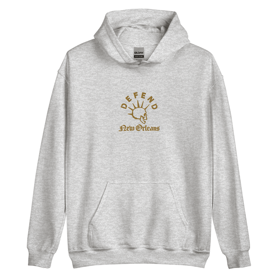 Defend New Orleans Embroidered Hoodie