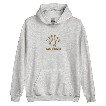 Defend New Orleans Embroidered Hoodie