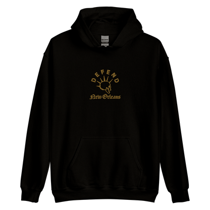 Defend New Orleans Embroidered Hoodie
