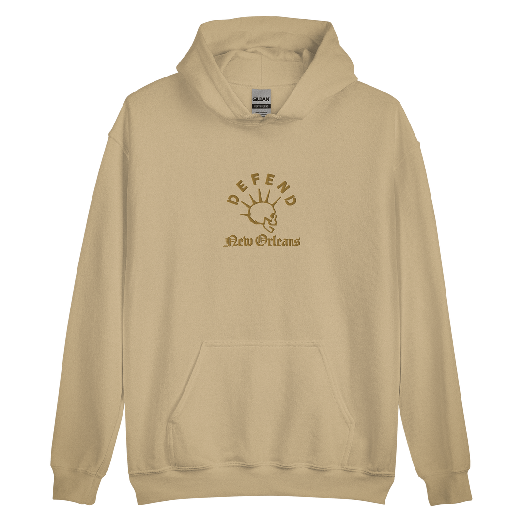 Defend New Orleans Embroidered Hoodie