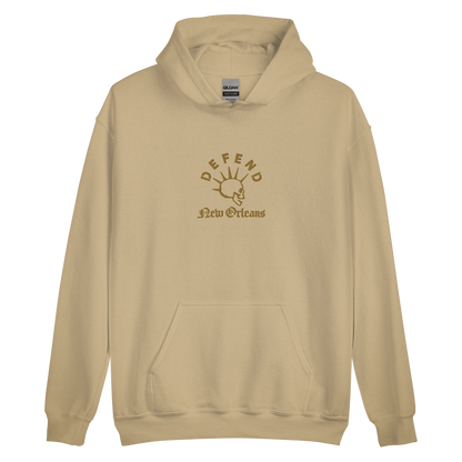 Defend New Orleans Embroidered Hoodie