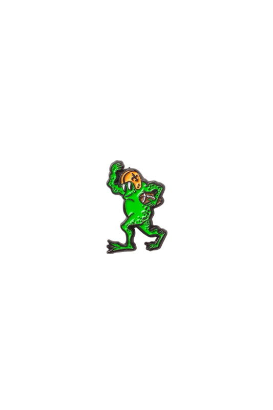 Weather Frog Pin