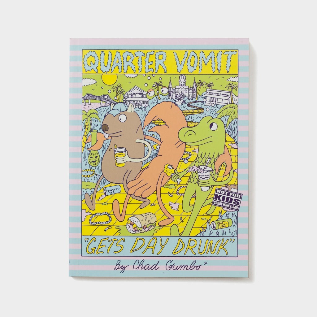 Quarter Vomit Gets Day Drunk - Book - DNO x Otto Spotch